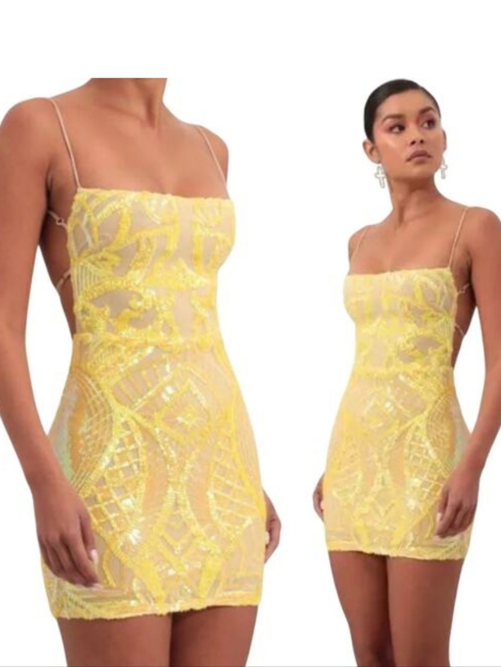 Lucy In The Sky Golden Sunshine Yellow Dress
